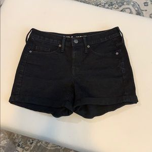 Cute black shorts size 2